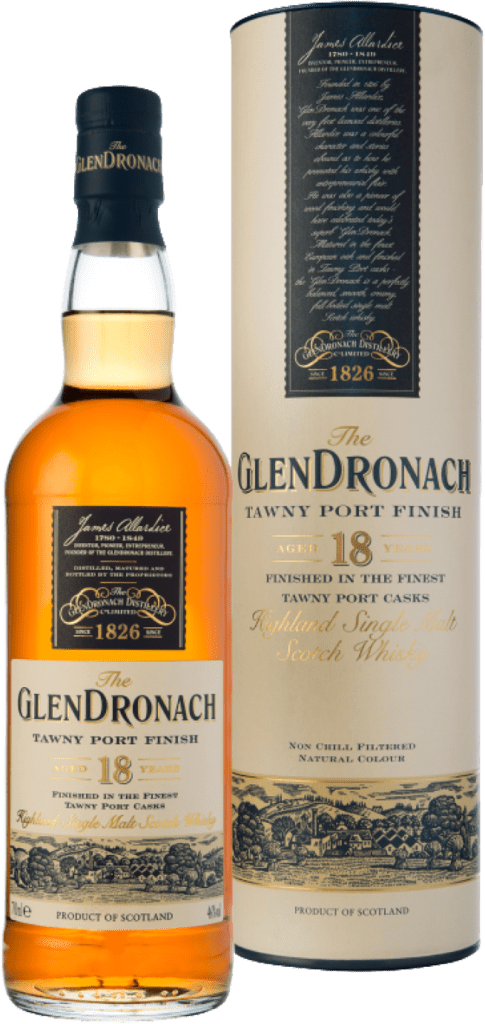 Tawny port finish, aged 18 years