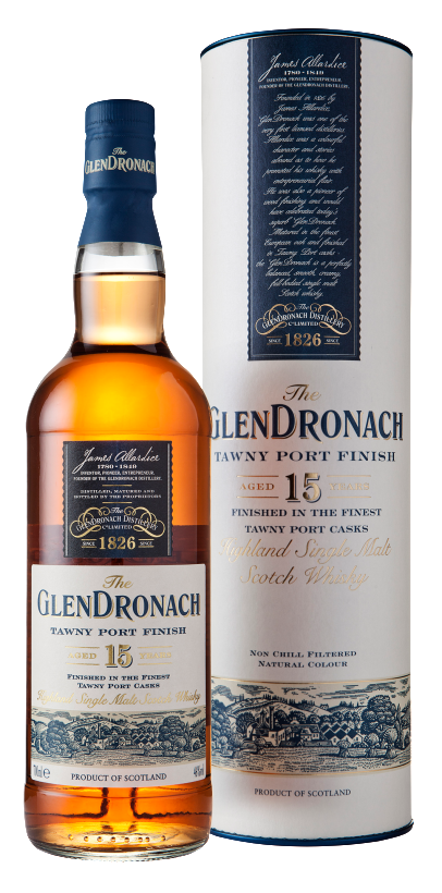 The GlenDronach TAWNY PORT WOOD FINISH bottle