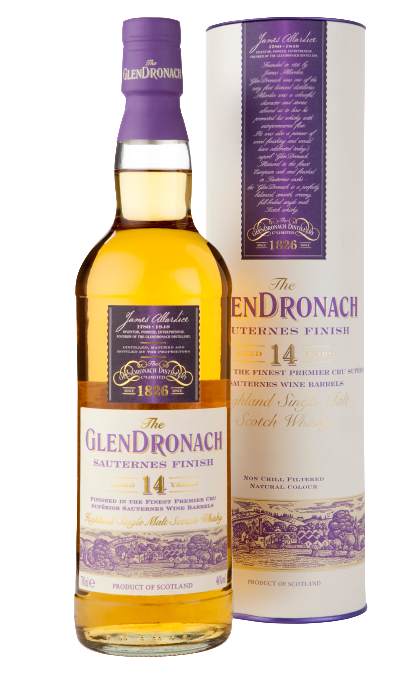 The GlenDronach SAUTERNES WOOD FINISH bottle