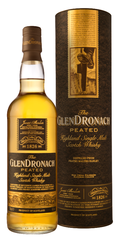 The GlenDronach Peated bottle