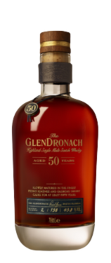 The GlenDronach Aged 50 Years bottle