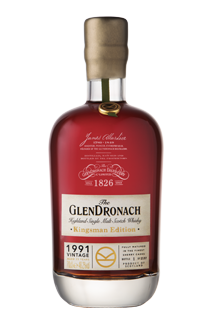 The GlenDronach Kingsman Edition 1991 Vintage bottle
