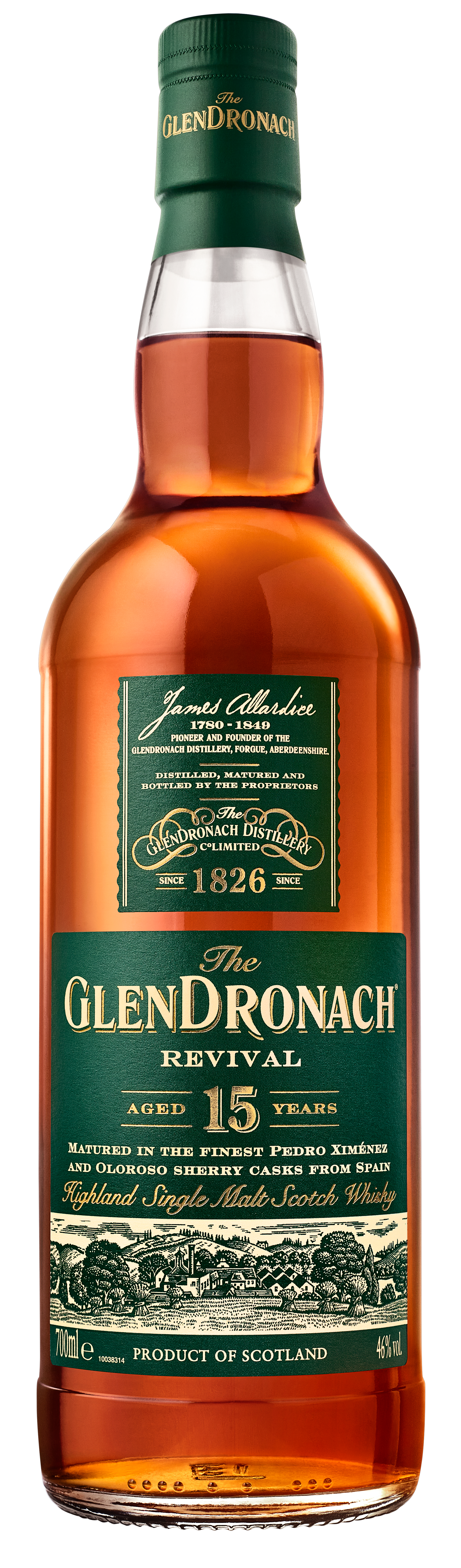 The GlenDronach Revival bottle