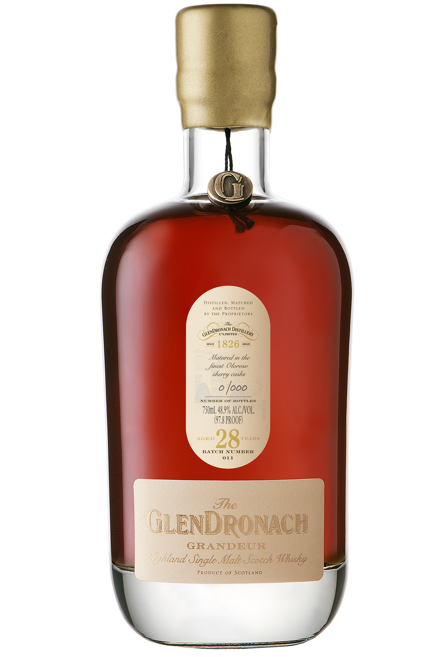 The GlenDronach GRANDEUR BATCH 11 bottle