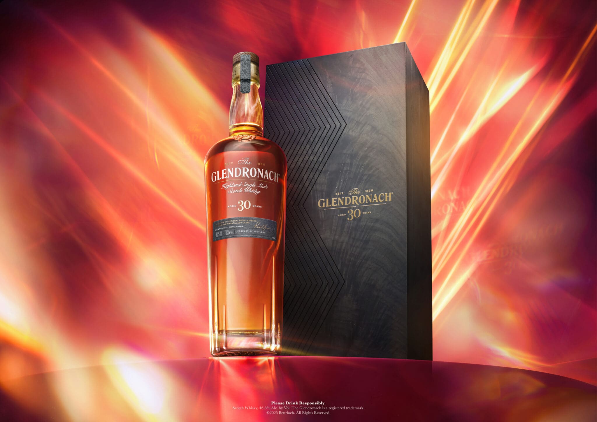 The GlenDronach Aged 30 Years Highland Single Malt Scotch Whisky Presentation